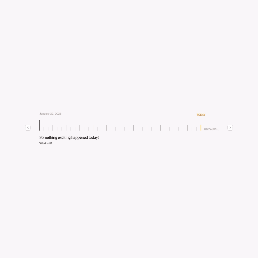 changelog timeline