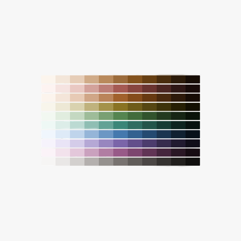 oklch palette